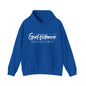 Christian Hooded Sweatshirt -Confidence In Him Knowing I Can't But He Can