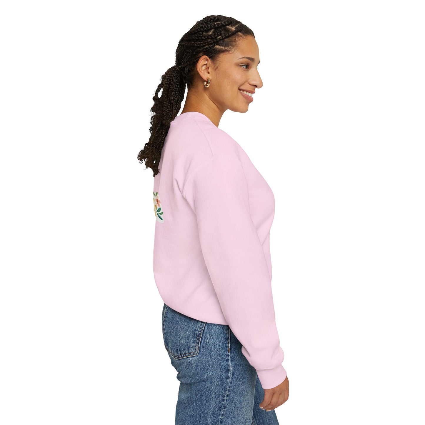 Jesus Is The Light Women's Heavy Blend™ Crewneck Christian Sweatshirt