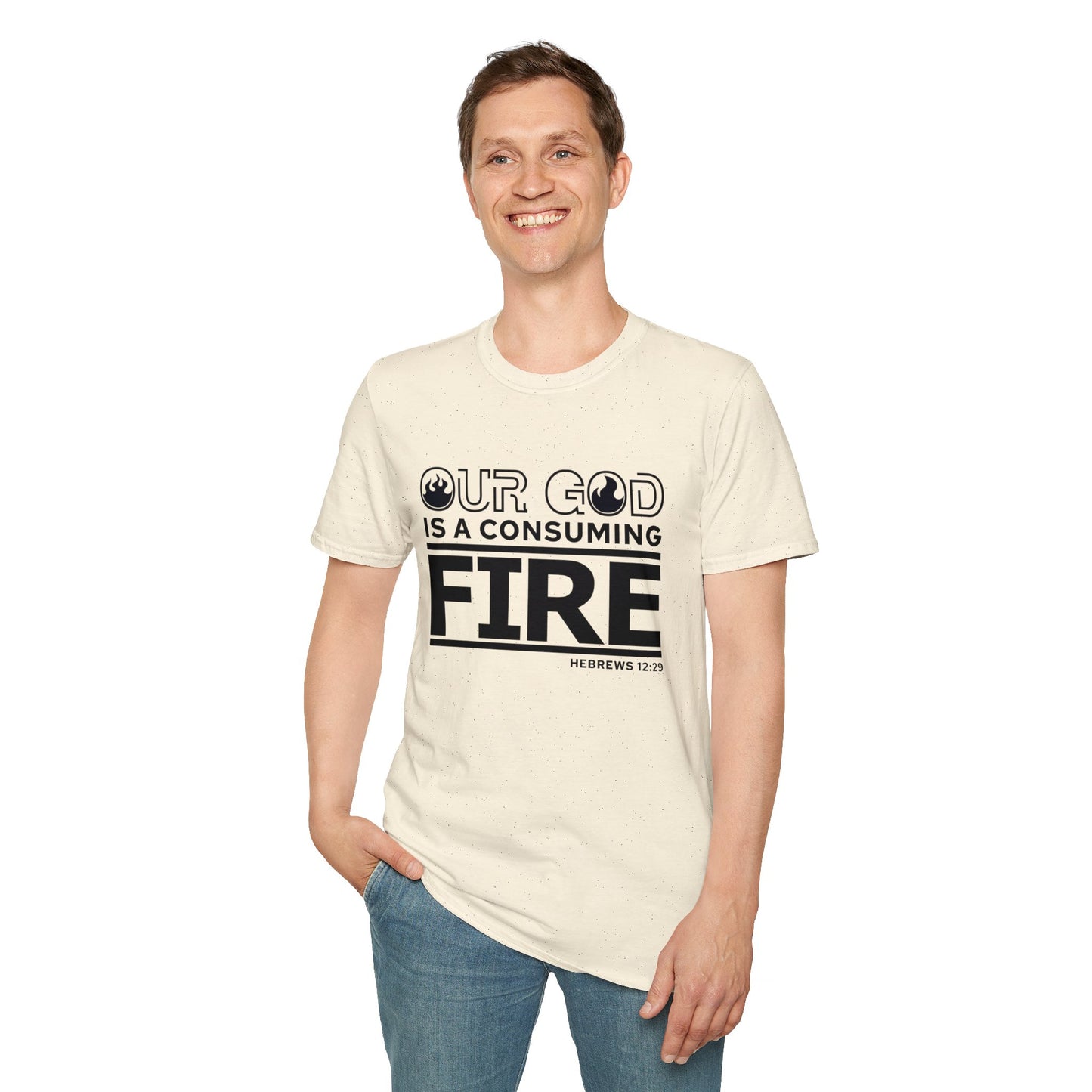 Our God Is A Consuming Fire Christian Unisex T-shirt