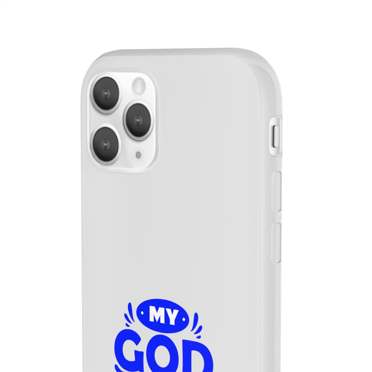 My God Is Intentional  Flexi Phone Case