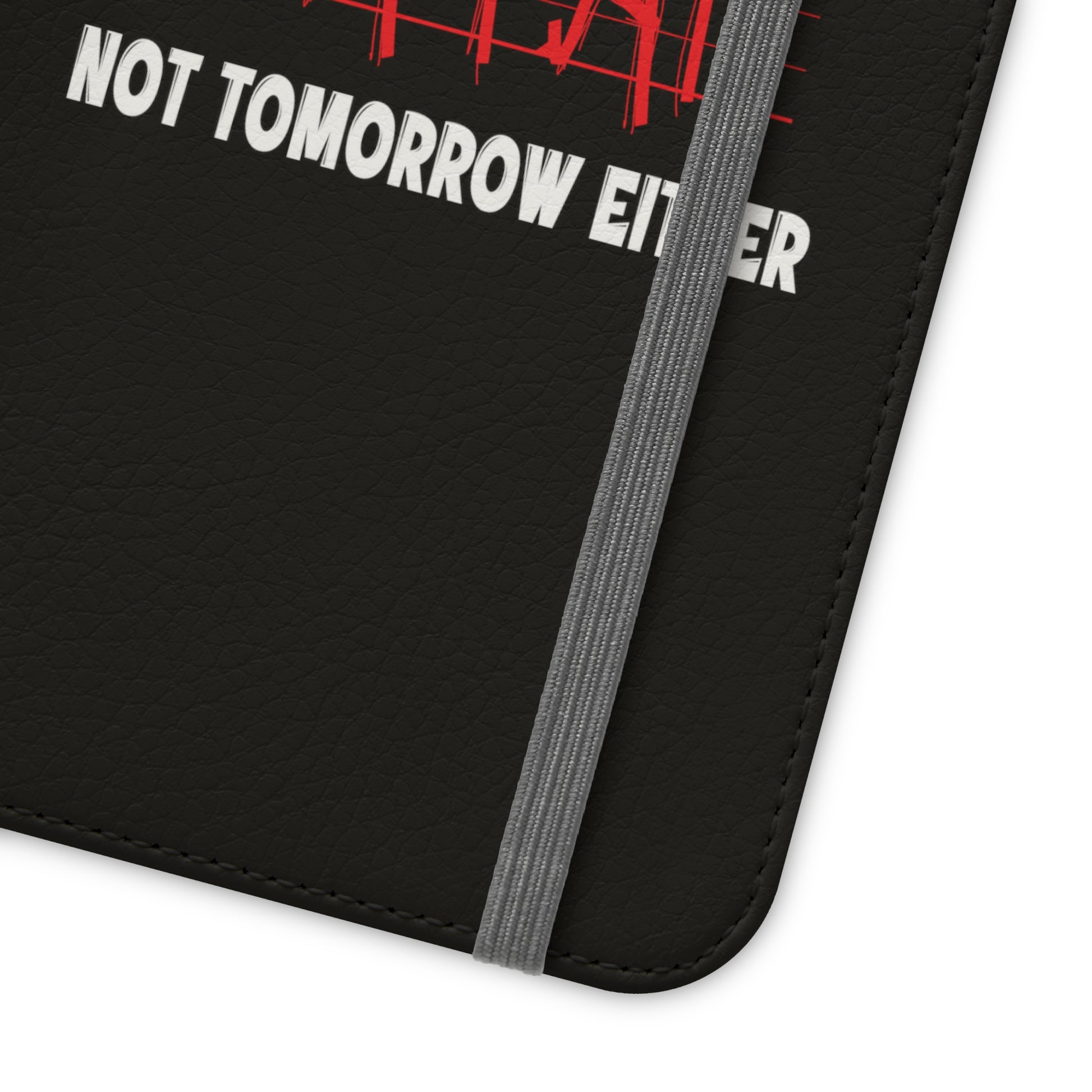 Not Today Satan Not Tomorrow Either Christian Phone Flip Cases Printify