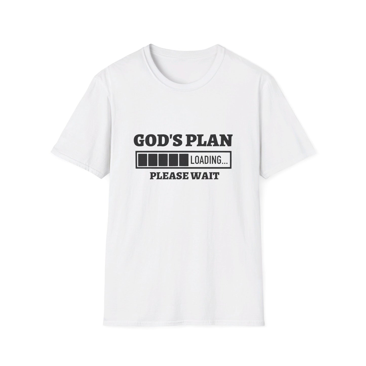 God's Plan Loading Unisex Christian T-shirt