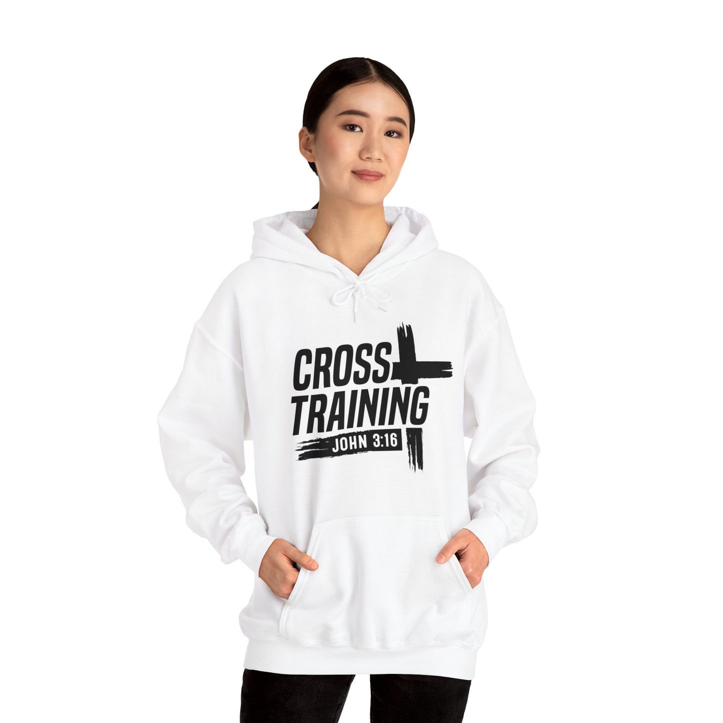 Cross Training Unisex Christian Hooded Pullover Sweatshirt