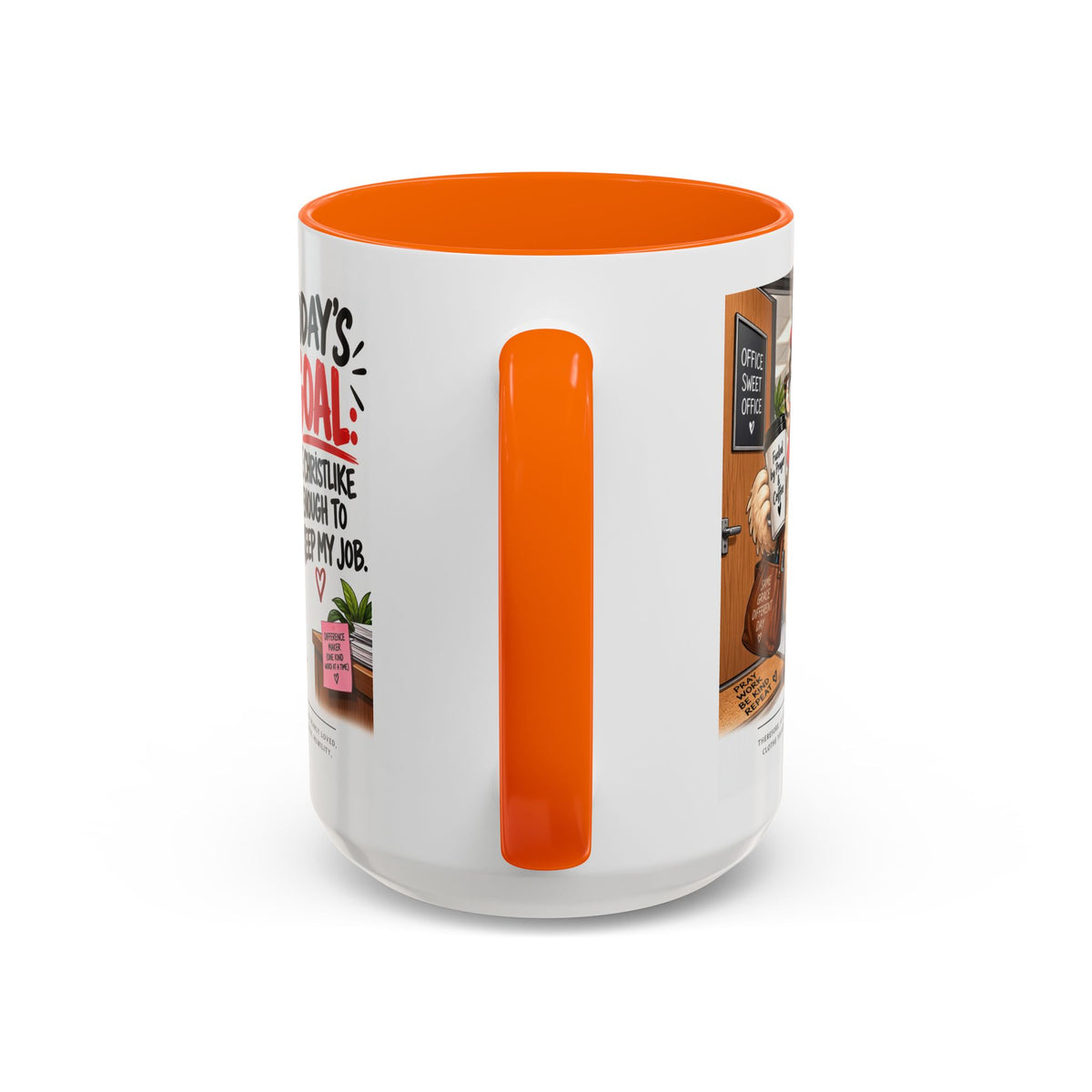 Today's Goal Christian Coffee Mug – Be Christlike Inspirational Bible Verse Mug