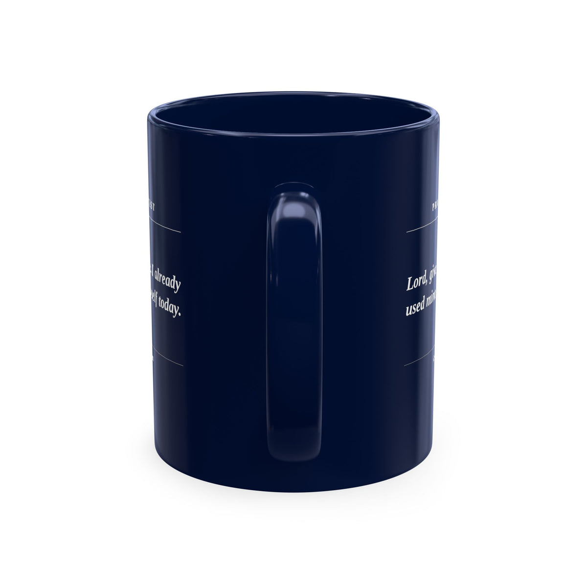 Prayer Request Mug — Inspirational Christian Coffee Cup with Daily Prayers