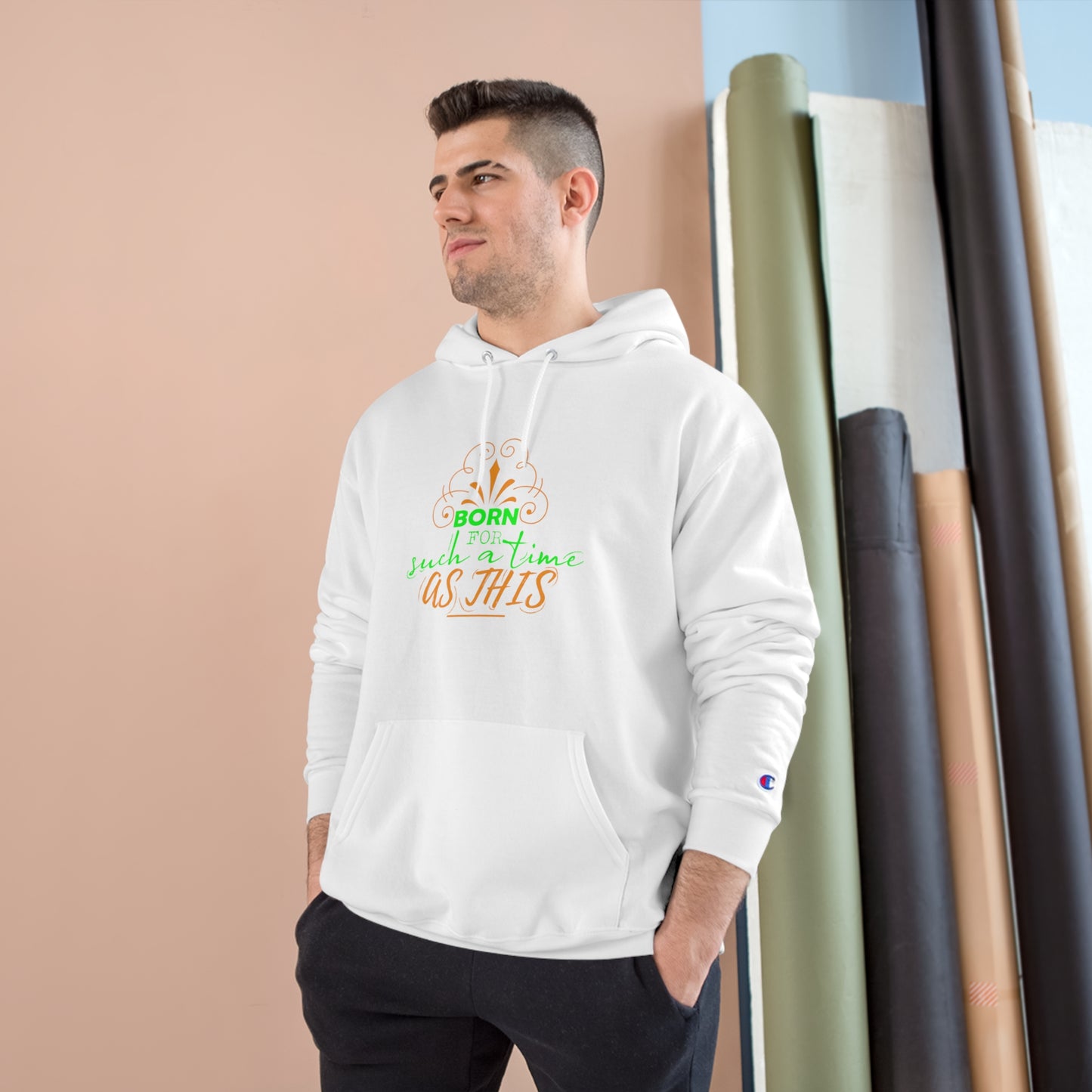 Born For Such A Time As This Unisex Champion Hoodie