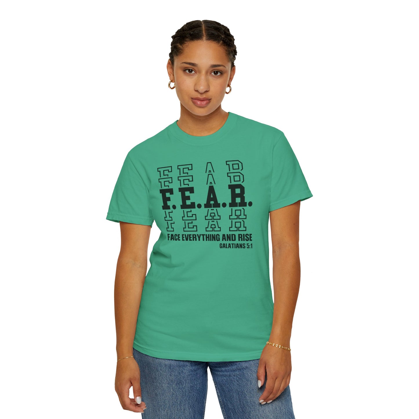 FEAR Face Everything And Rise Unisex Christian T-shirt