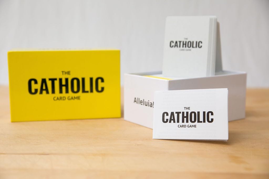 The Catholic Christian Card Game by Board Catholic claimedbygoddesigns