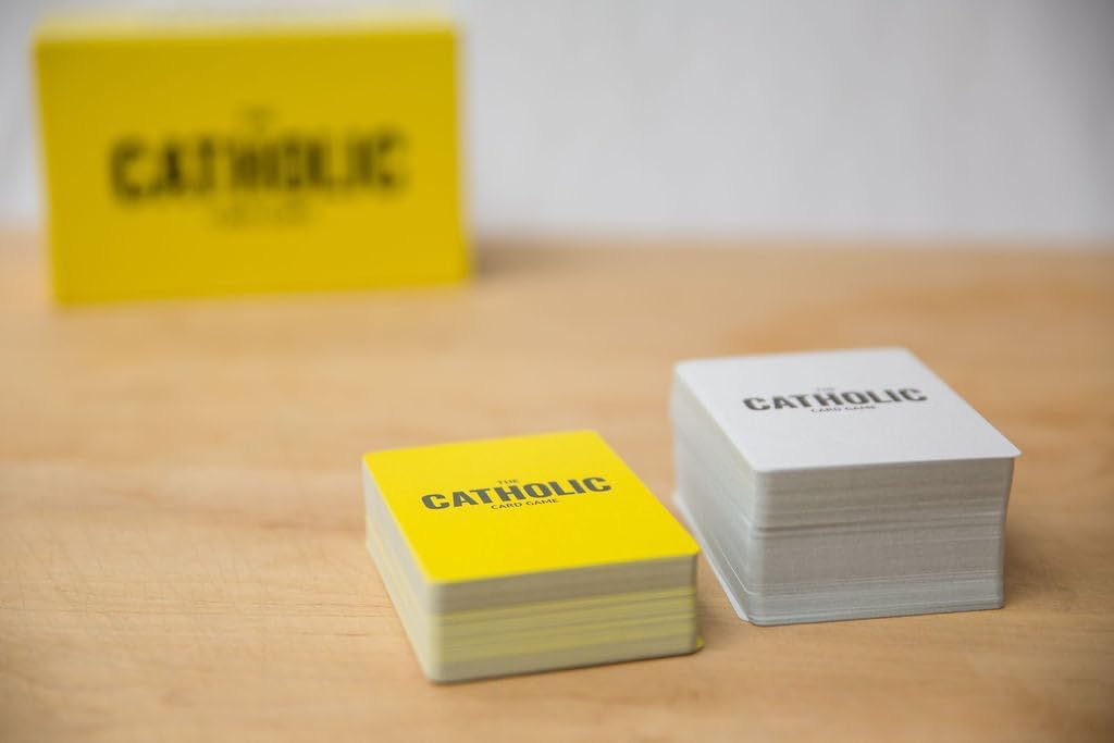 The Catholic Christian Card Game by Board Catholic claimedbygoddesigns