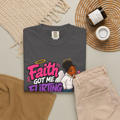 Faith Got Me Flirting With Peace T-Shirt