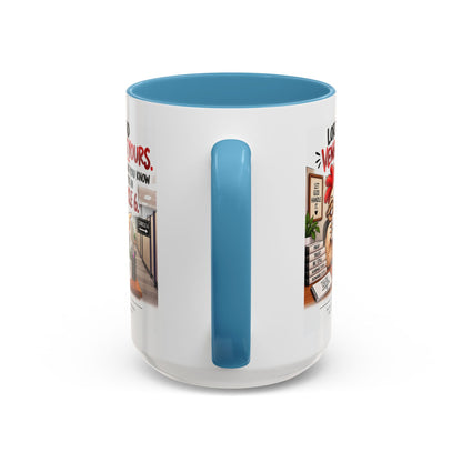 Christian Coffee Mug — “Lord, You Said Vengeance Is Yours” Funny Office Cubicle Prayer Gift