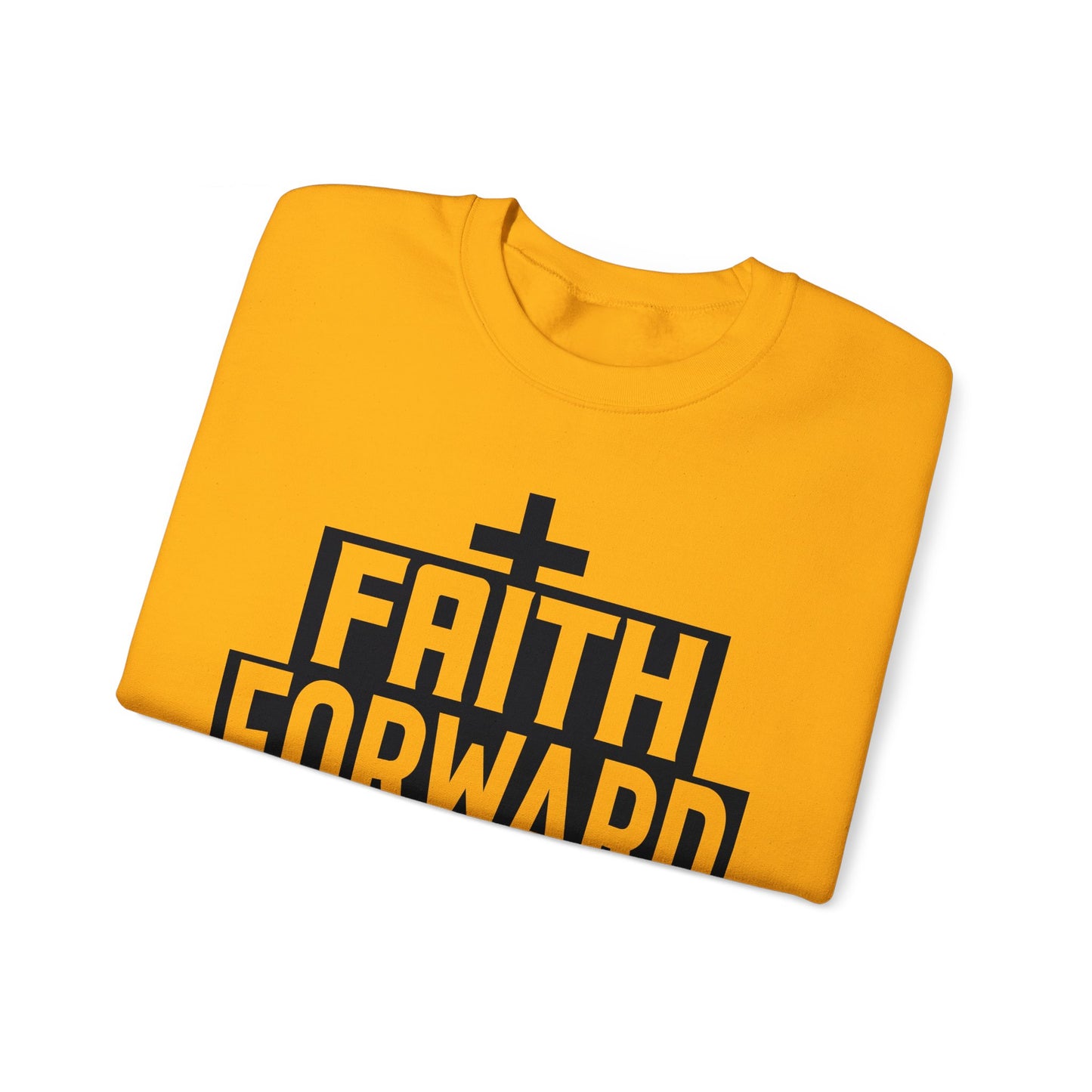 Faith Forward  Unisex Heavy Blend™ Crewneck Christian Sweatshirt