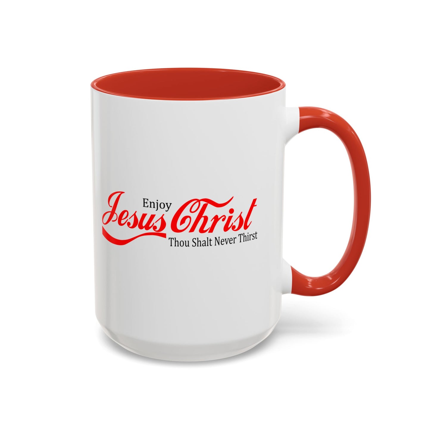 Christian Ceramic Mug - Enjoy Him Accent Coffee Mug (11, 15oz)