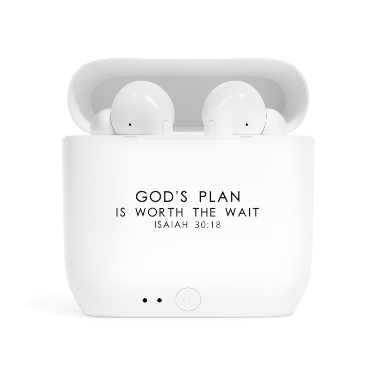 His Plan Is Worth The Wait Essos Christian Wireless Earbuds