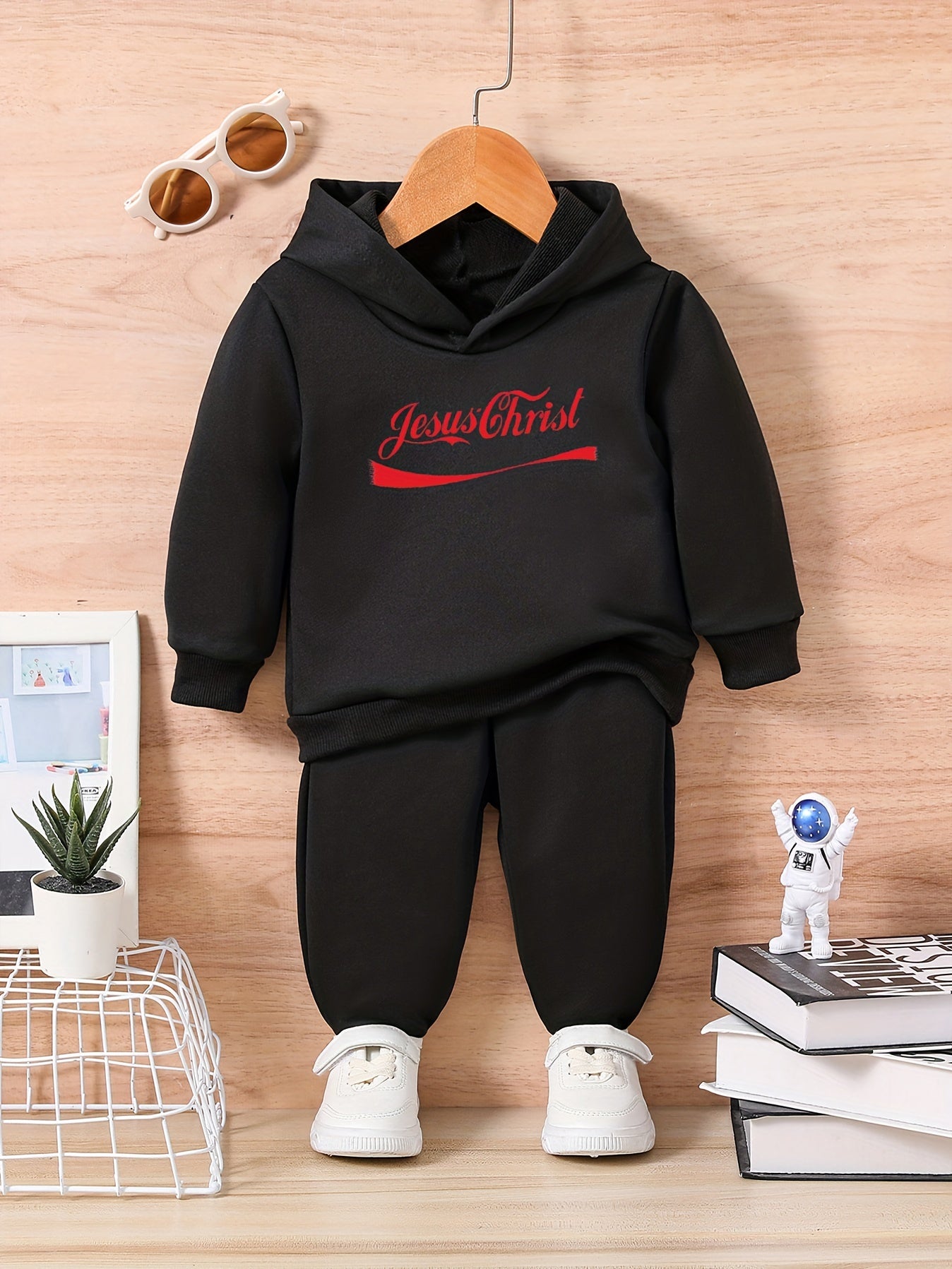 Jesus Christ Toddler Christian Casual Outfit claimedbygoddesigns