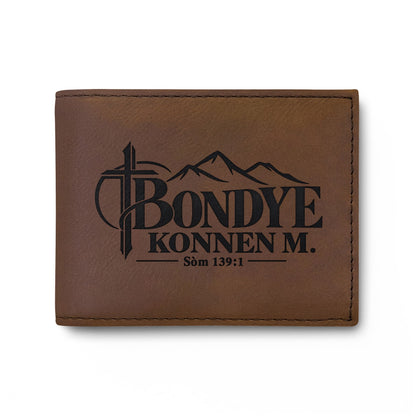 Bondye Konnen M. Kreyòl Christian RFID wallet, view 7
