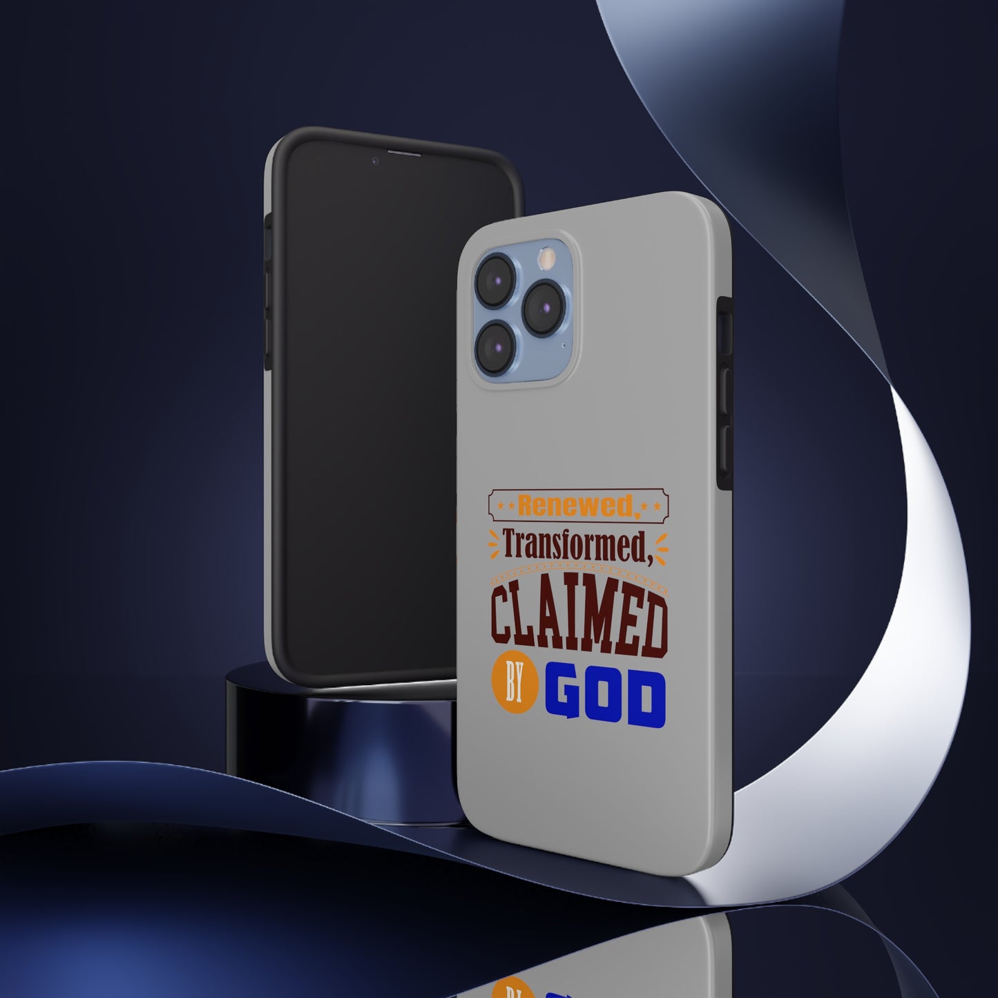 Renewed, Transformed, Claimed By God Tough Phone Cases, Case-Mate