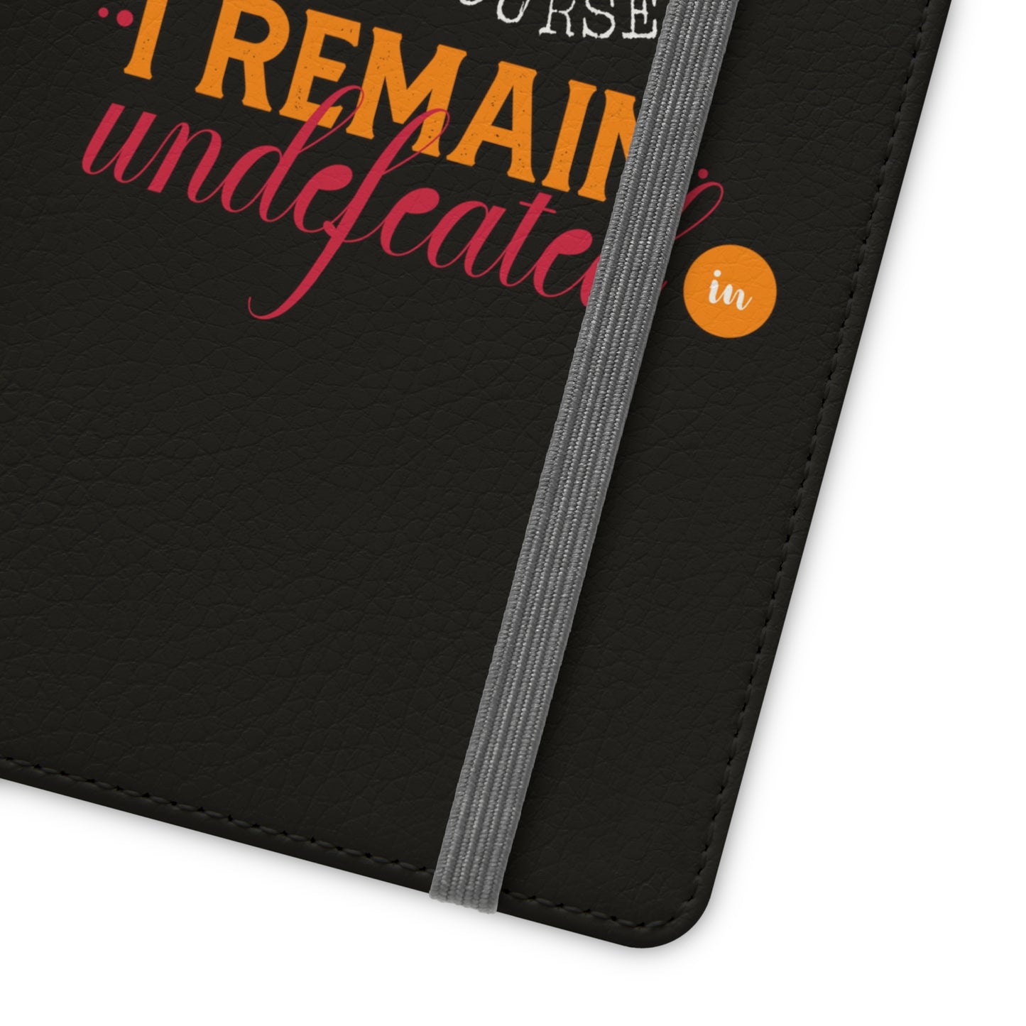 I Have Persevered I Have Stayed The Course I Remain Undefeated In Christ Phone Flip Cases