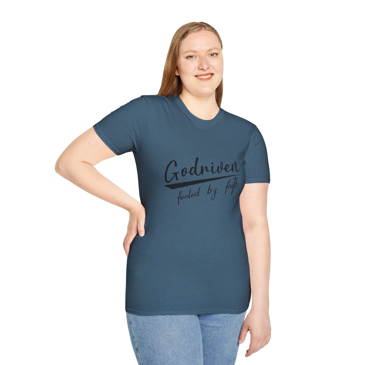 Godriven Fueled By Faith Unisex Christian T-shirt