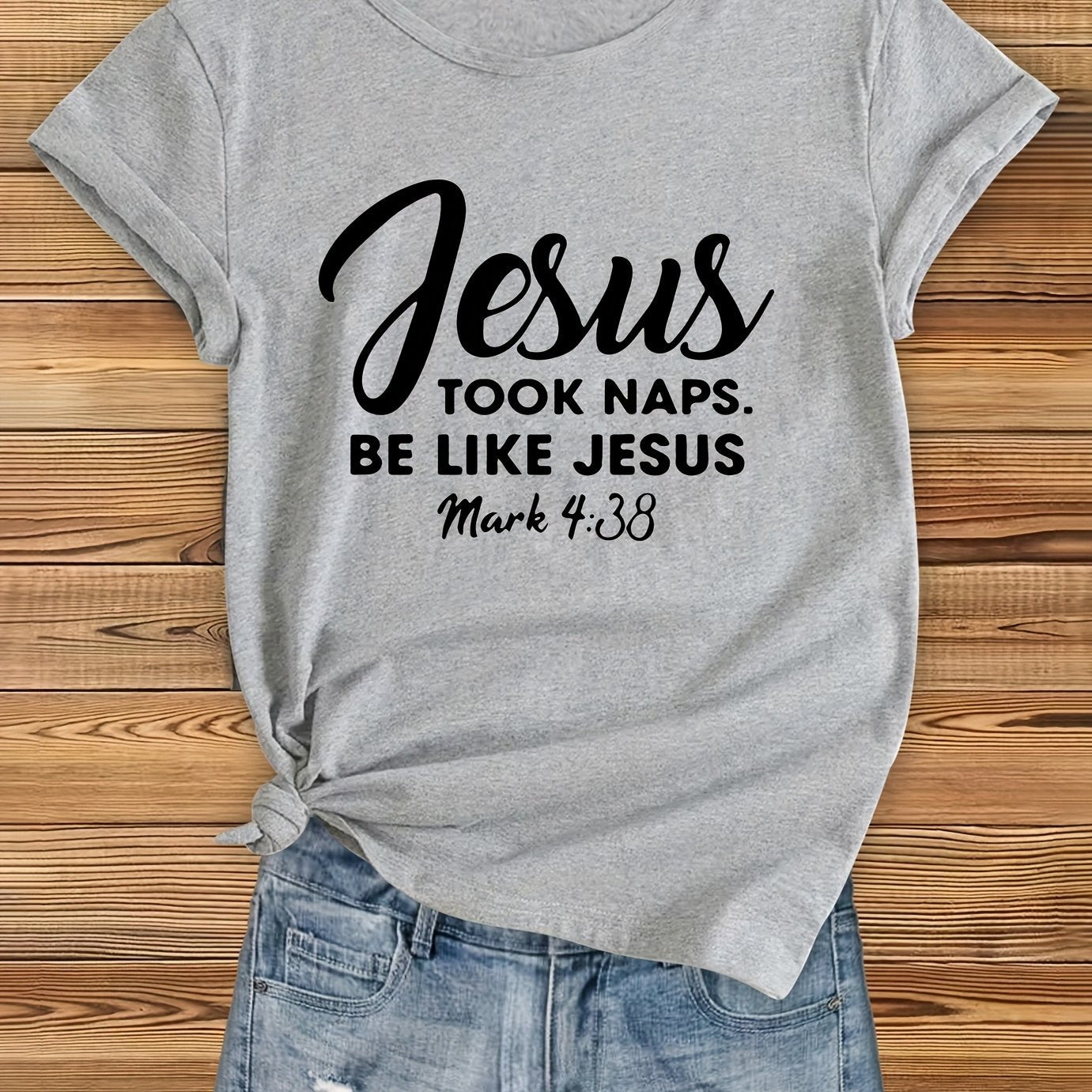 Jesus Took Naps Be Like Jesus Women's Christian T-shirt claimedbygoddesigns