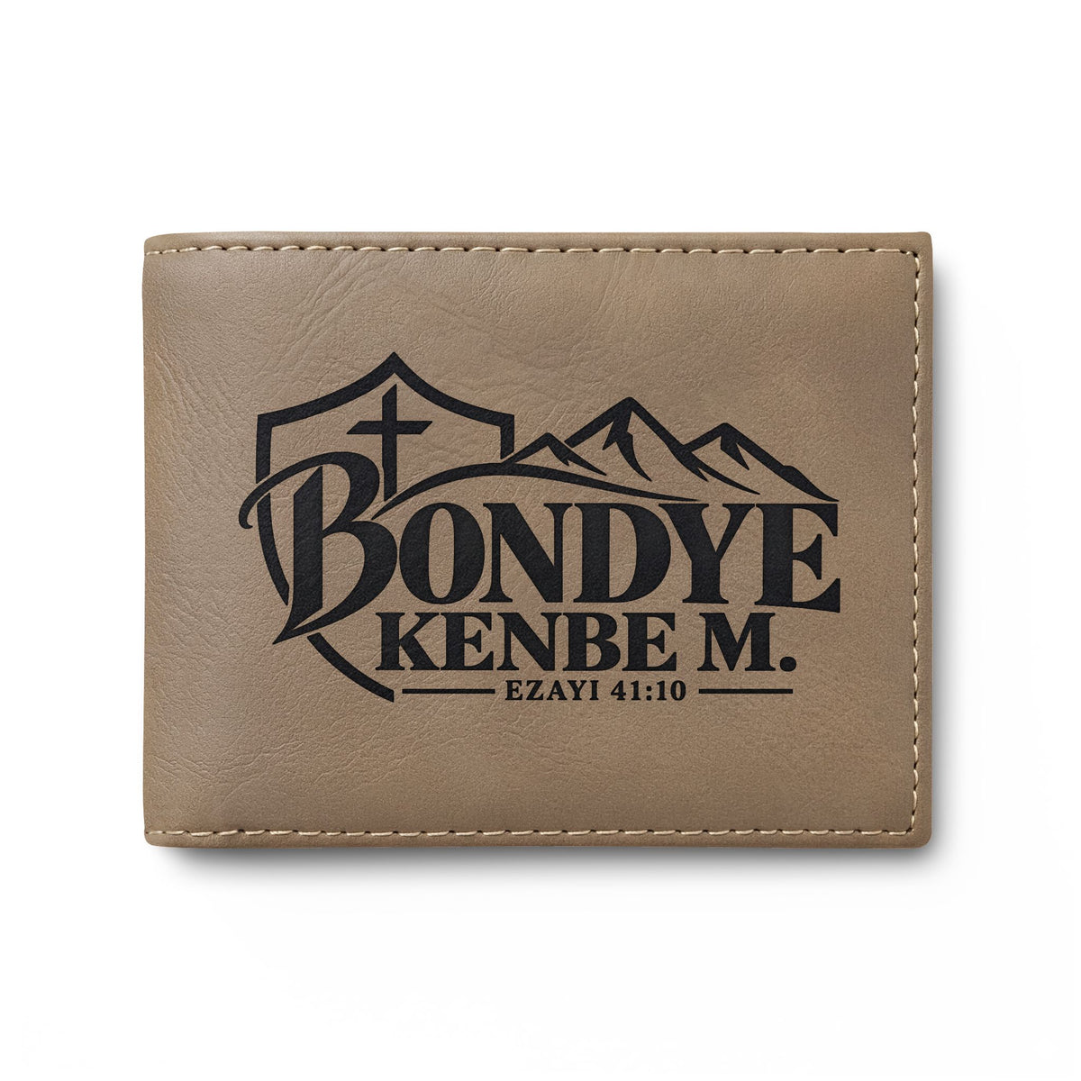 Bondye Kenbe M. Kreyòl Christian RFID wallet, view 5