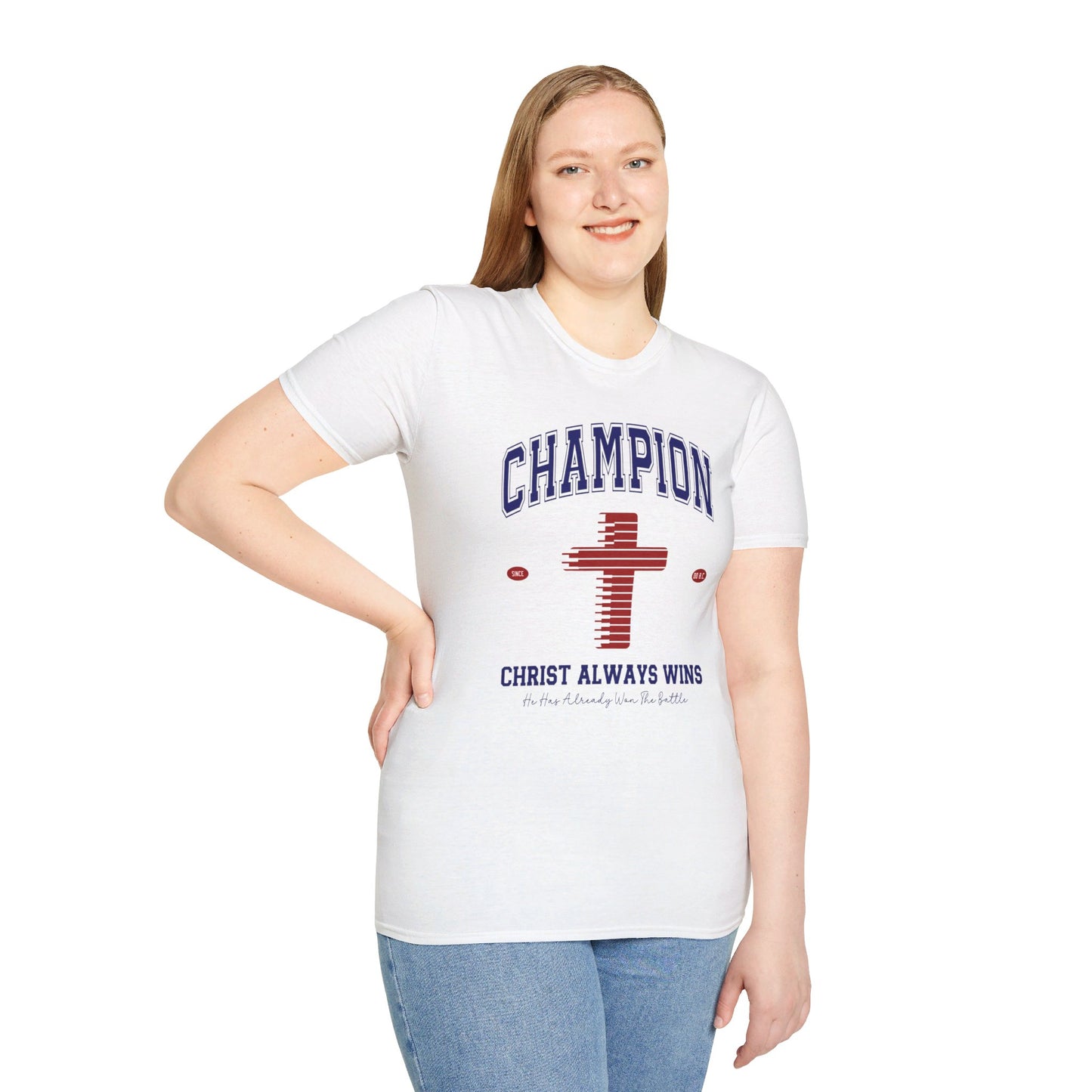 Champion Christ Always Wins Unisex Christian T-shirt