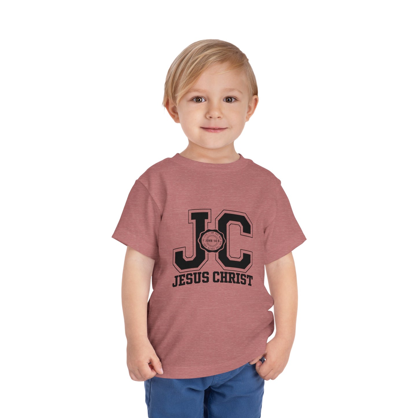 JC Jesus Christ Christian Toddler T-Shirt