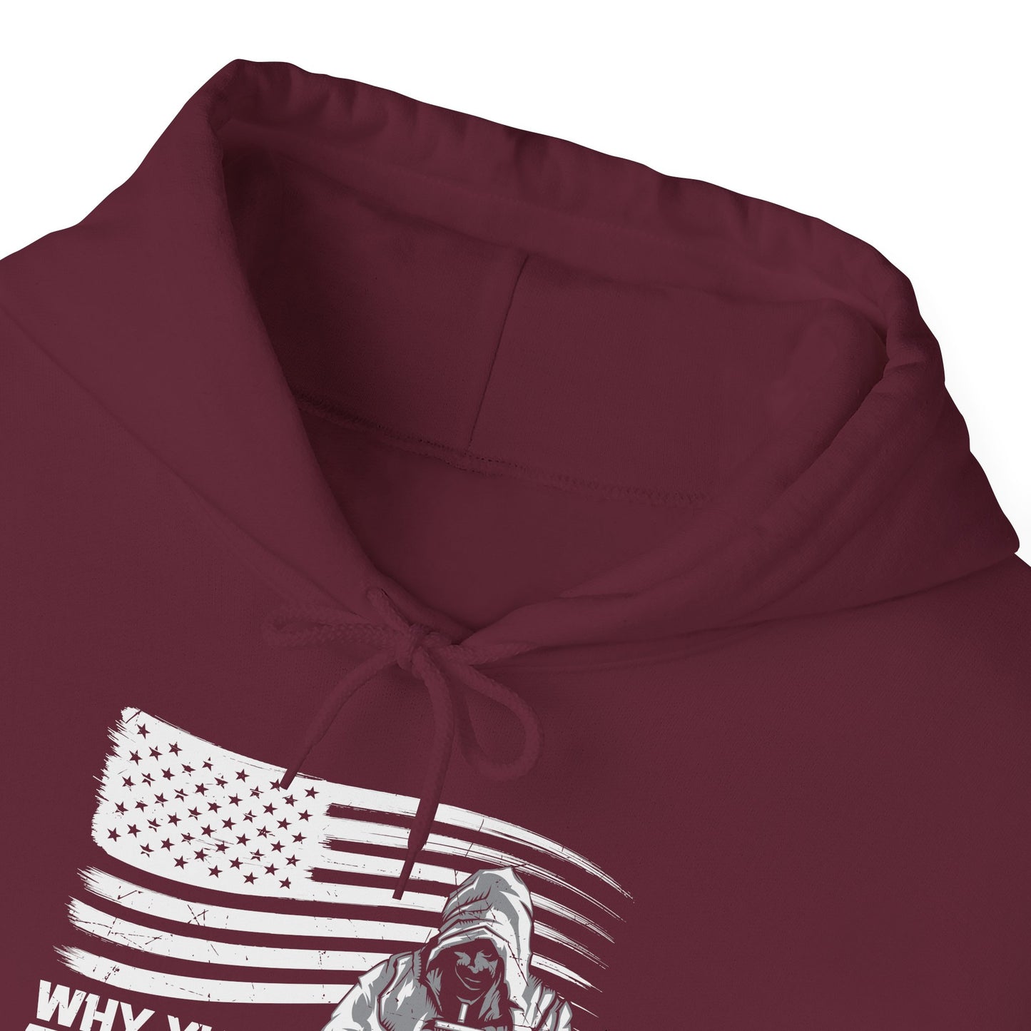 Why Y'all Trying To Test The Jesus In Me American Patriotic Christian Unisex Hooded Pullover Sweatshirt