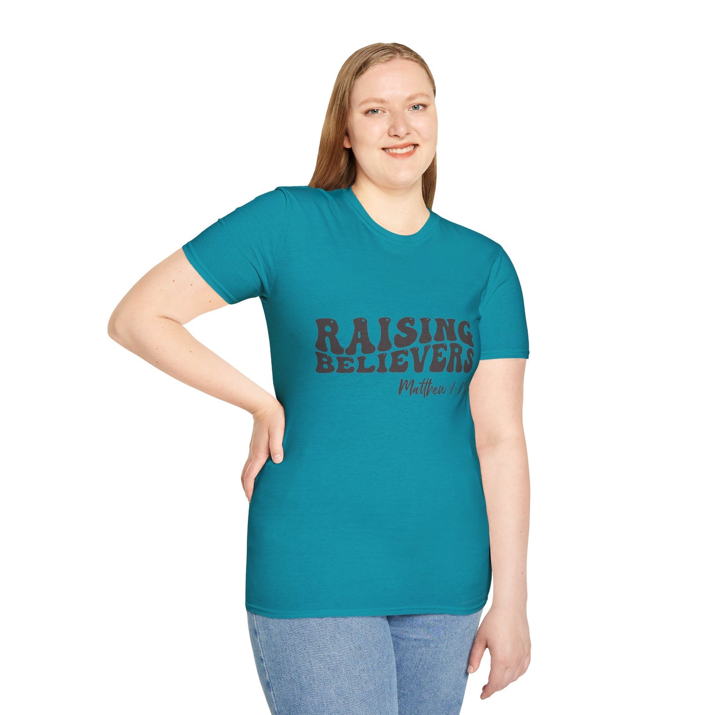 Raising Believers Christian Unisex T-shirt