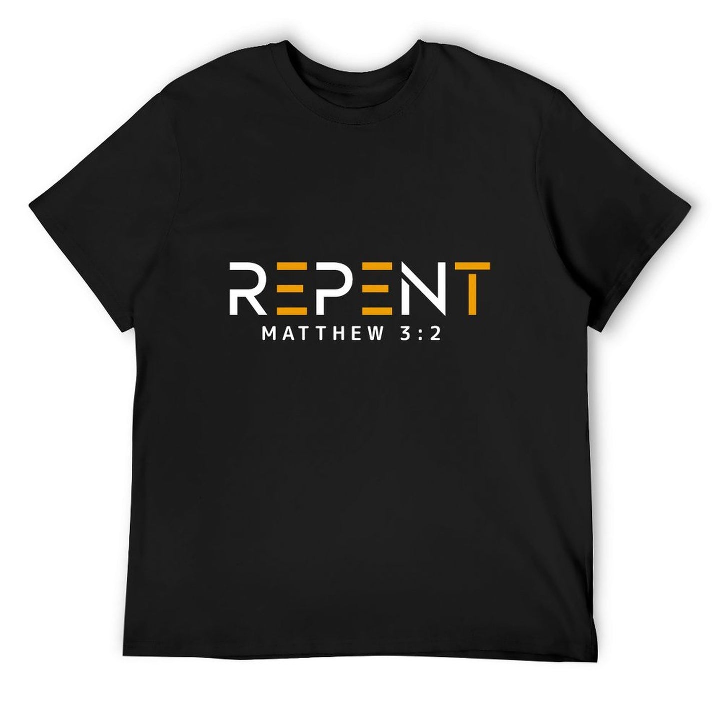 Repent I Am Unshaken Men's Christian T-shirt SALE-Personal Design