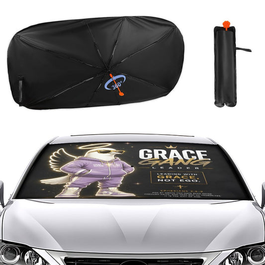 Grace Gang – Christian Car Sunshade Umbrella - ClaimedbyGodDesigns