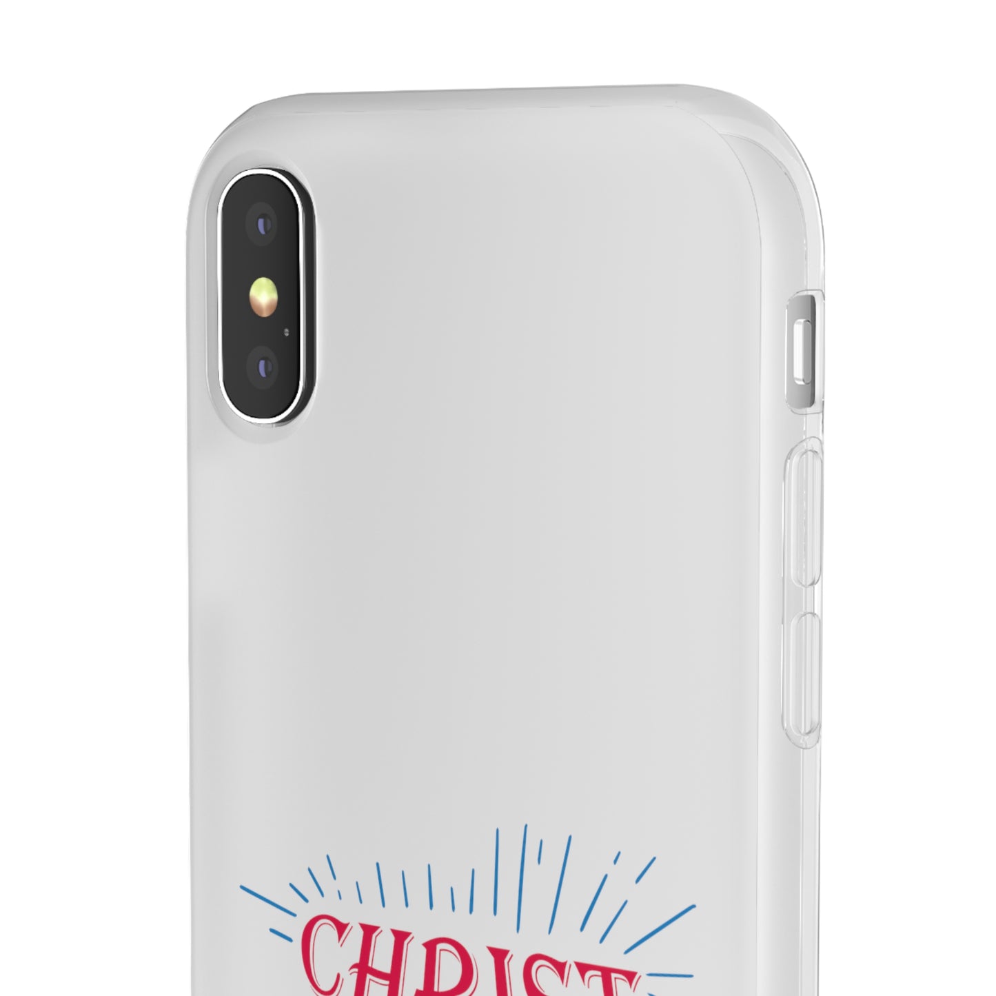 Christ Is My Firm Foundation Flexi Phone Case