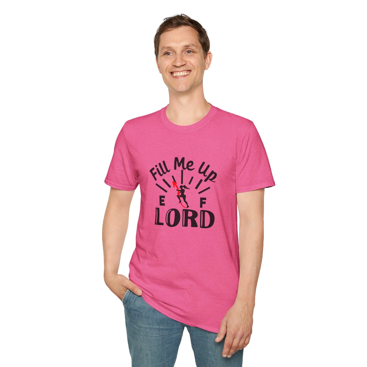 Fill Me Up Lord Funny Unisex Christian T-shirt