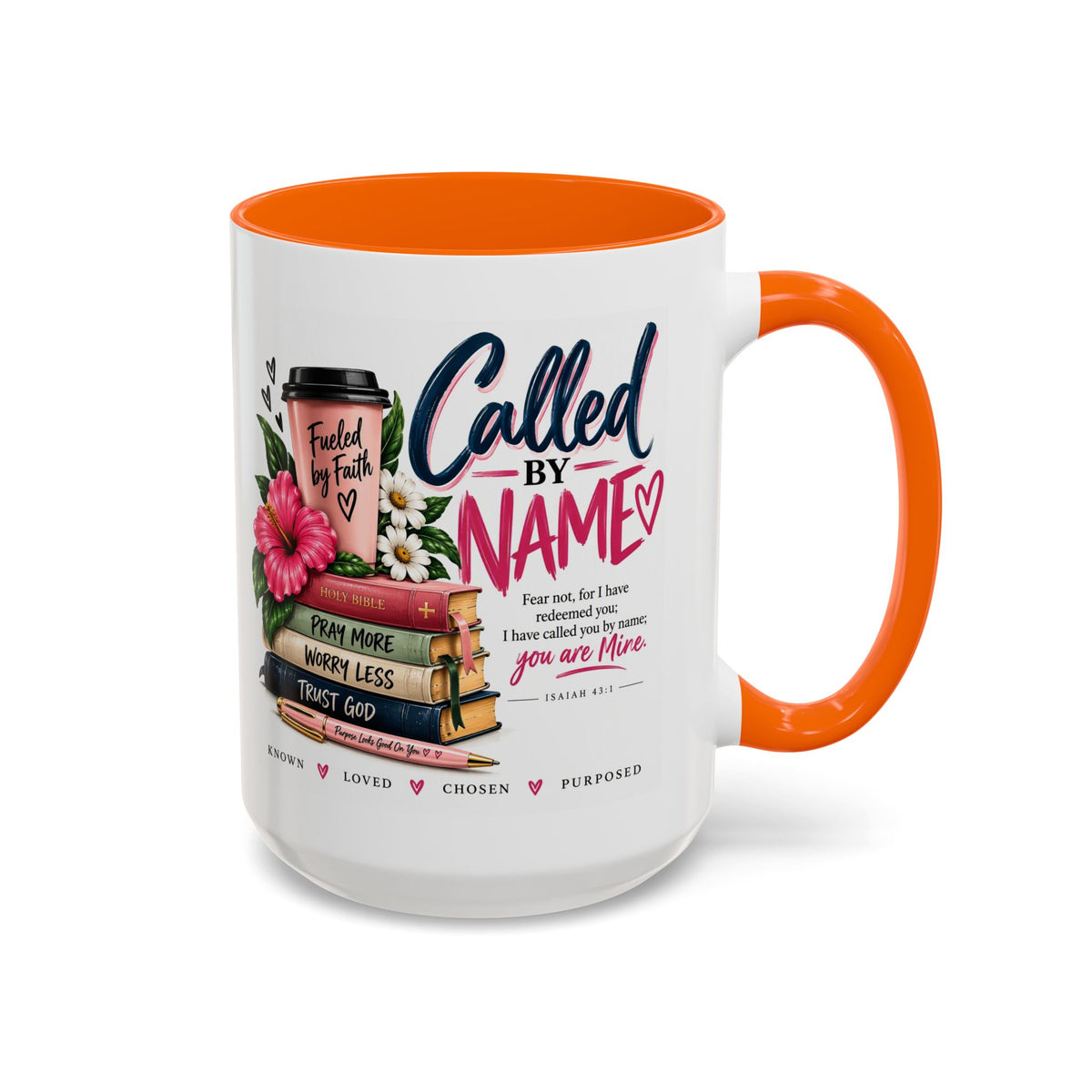 Called By Name Coffee Mug — Christian Inspirational Accent Mug (11/15oz)