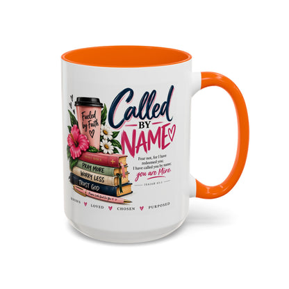 Called By Name Coffee Mug — Christian Inspirational Accent Mug (11/15oz)
