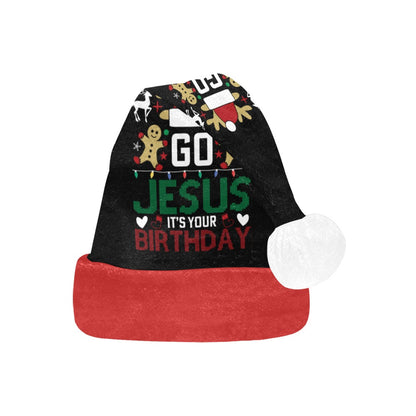 IT'S YOUR BIRTHDAY Christian Christmas Santa Hat