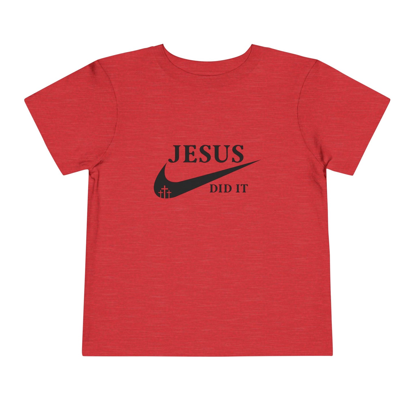 Jesus Did It (Nike reference) Christian Toddler T-Shirt