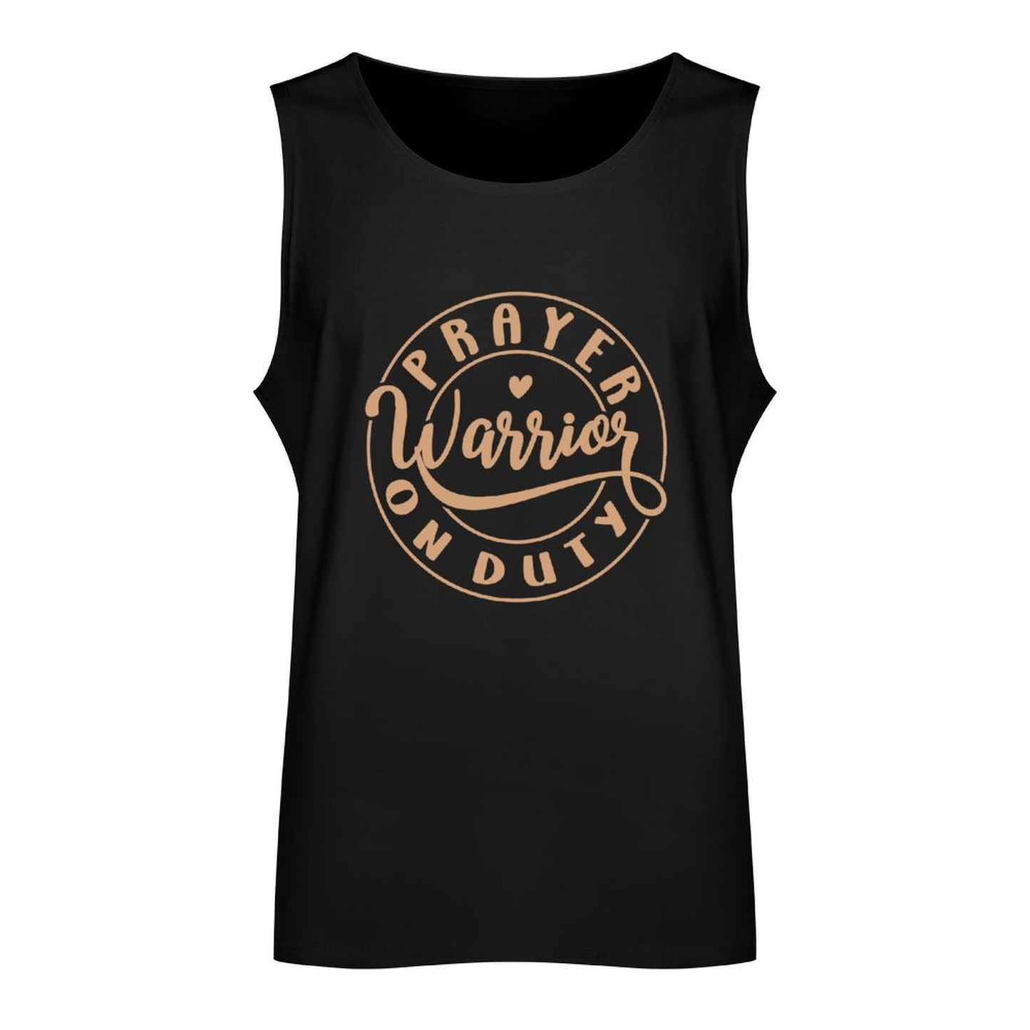 Prayer Warrior On Duty Men's Christian Tank Top SALE-Personal Design