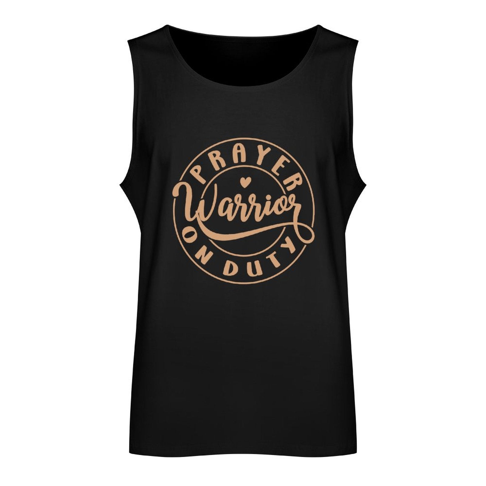 Prayer Warrior On Duty Men's Christian Tank Top SALE-Personal Design