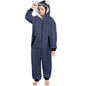 He Saves One-Piece Zip Up Hooded Pajamas for Big Kids (Youth)