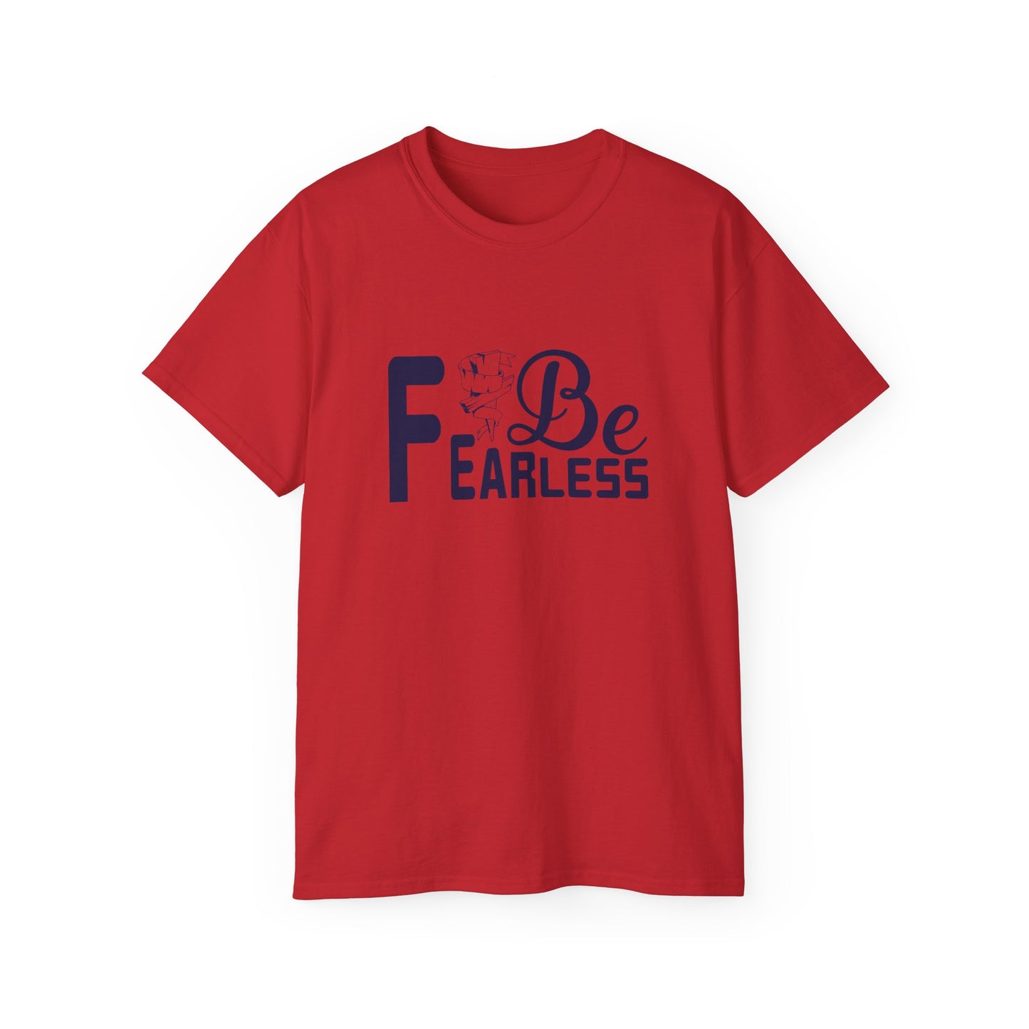 Be Fearless Unisex Christian Ultra Cotton Tee Printify