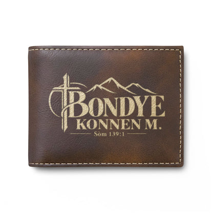 Bondye Konnen M. Kreyòl Christian RFID wallet, view 6