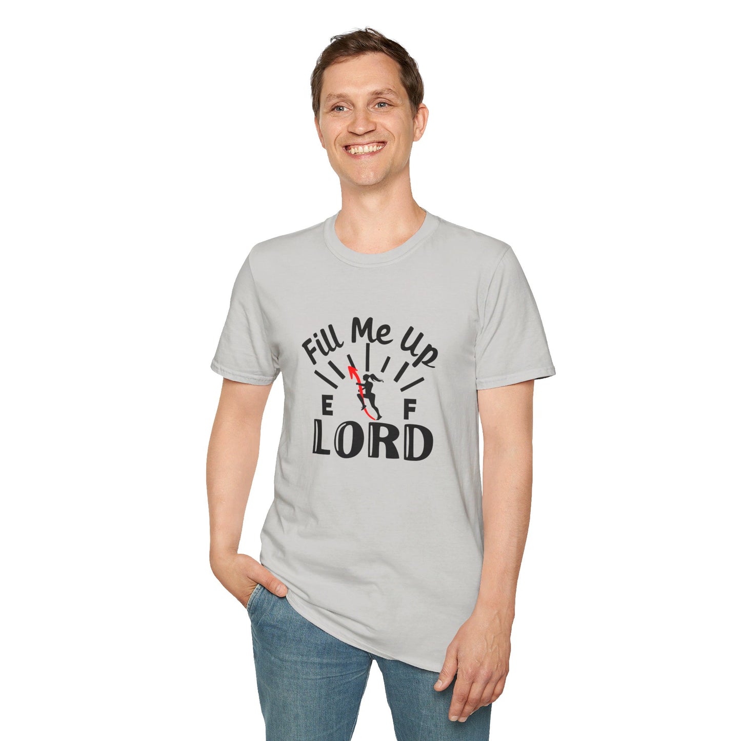 Fill Me Up Lord Funny Unisex Christian T-shirt