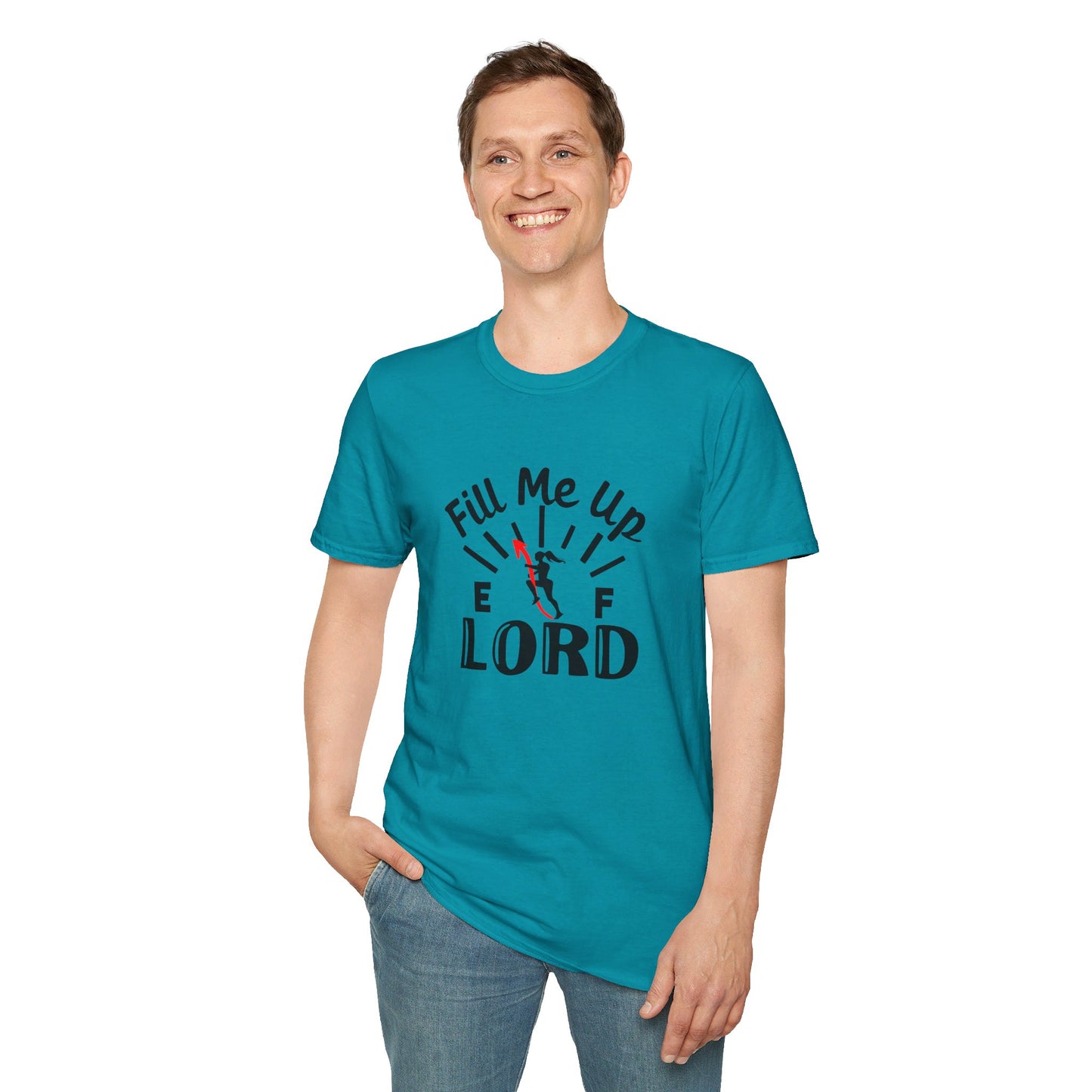 Fill Me Up Lord Funny Unisex Christian T-shirt