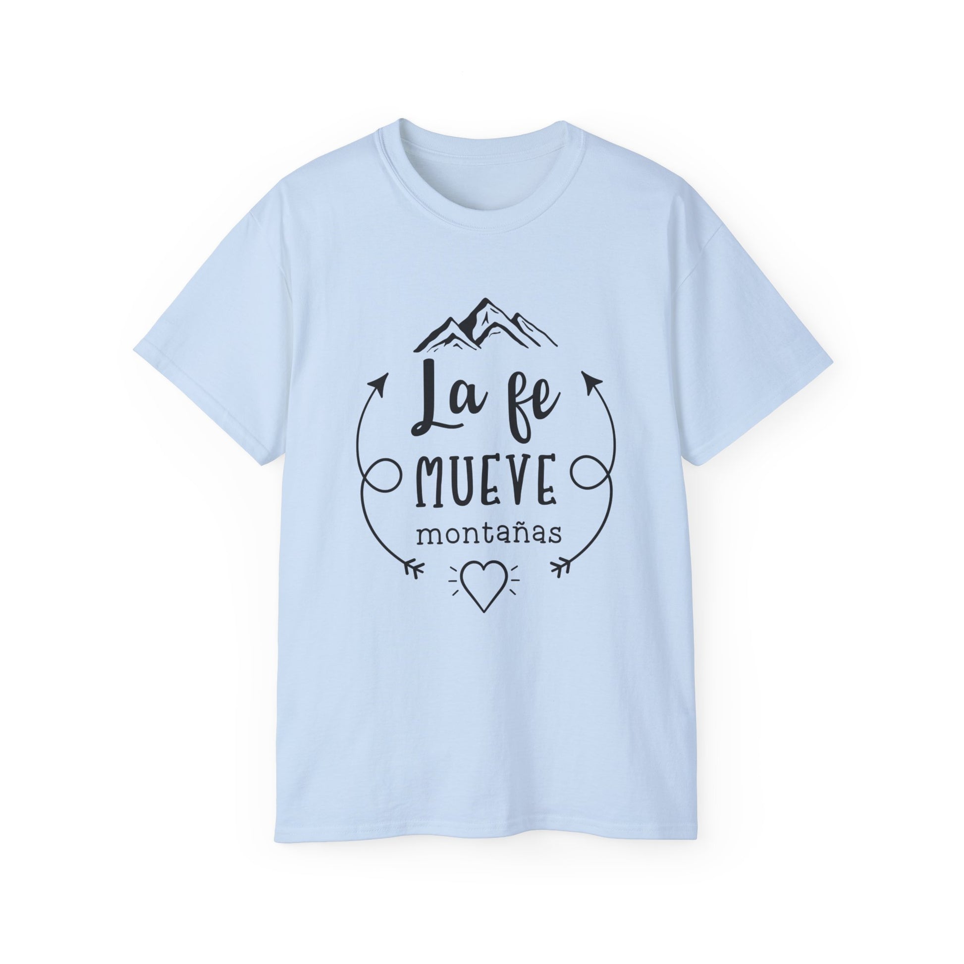 LA FE MUEVA MONTANAS Christian Spanish Unisex T-shirt Printify