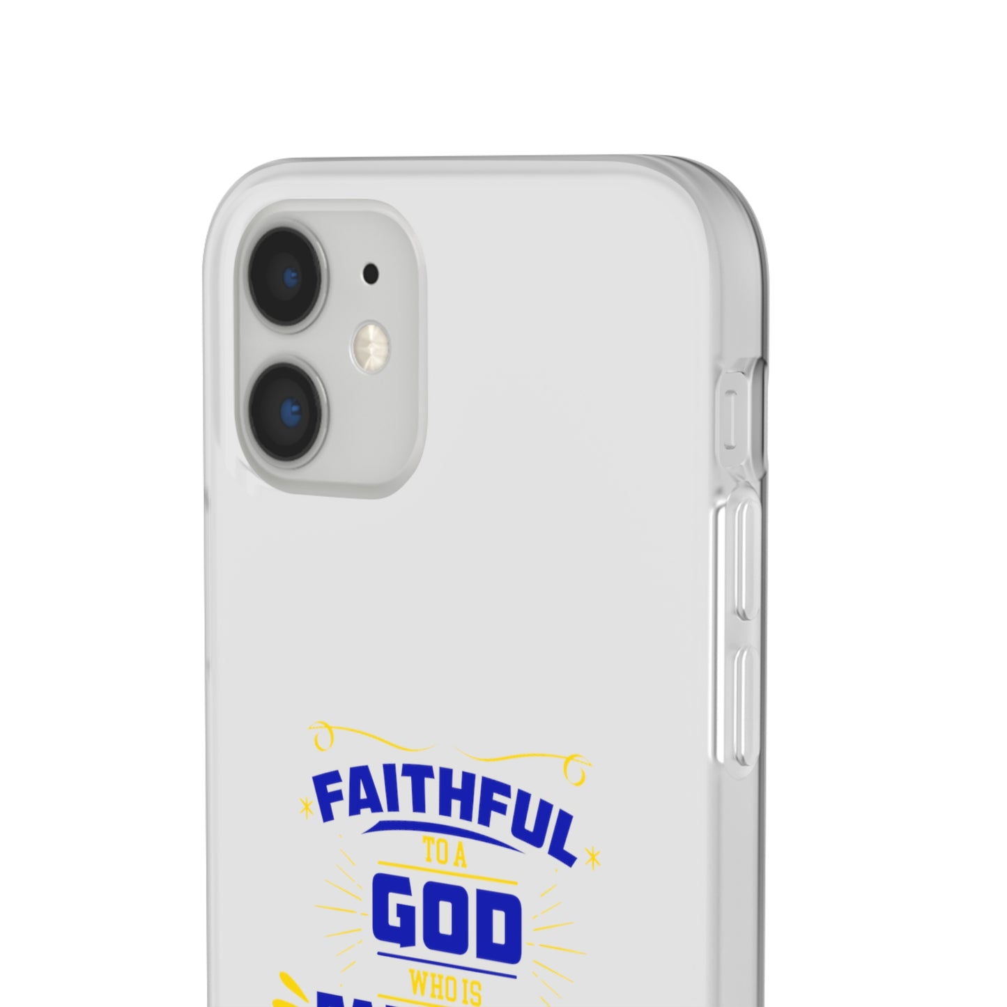 Faithful To A God Who Is Faithful Through Generations Flexi Phone Case Printify