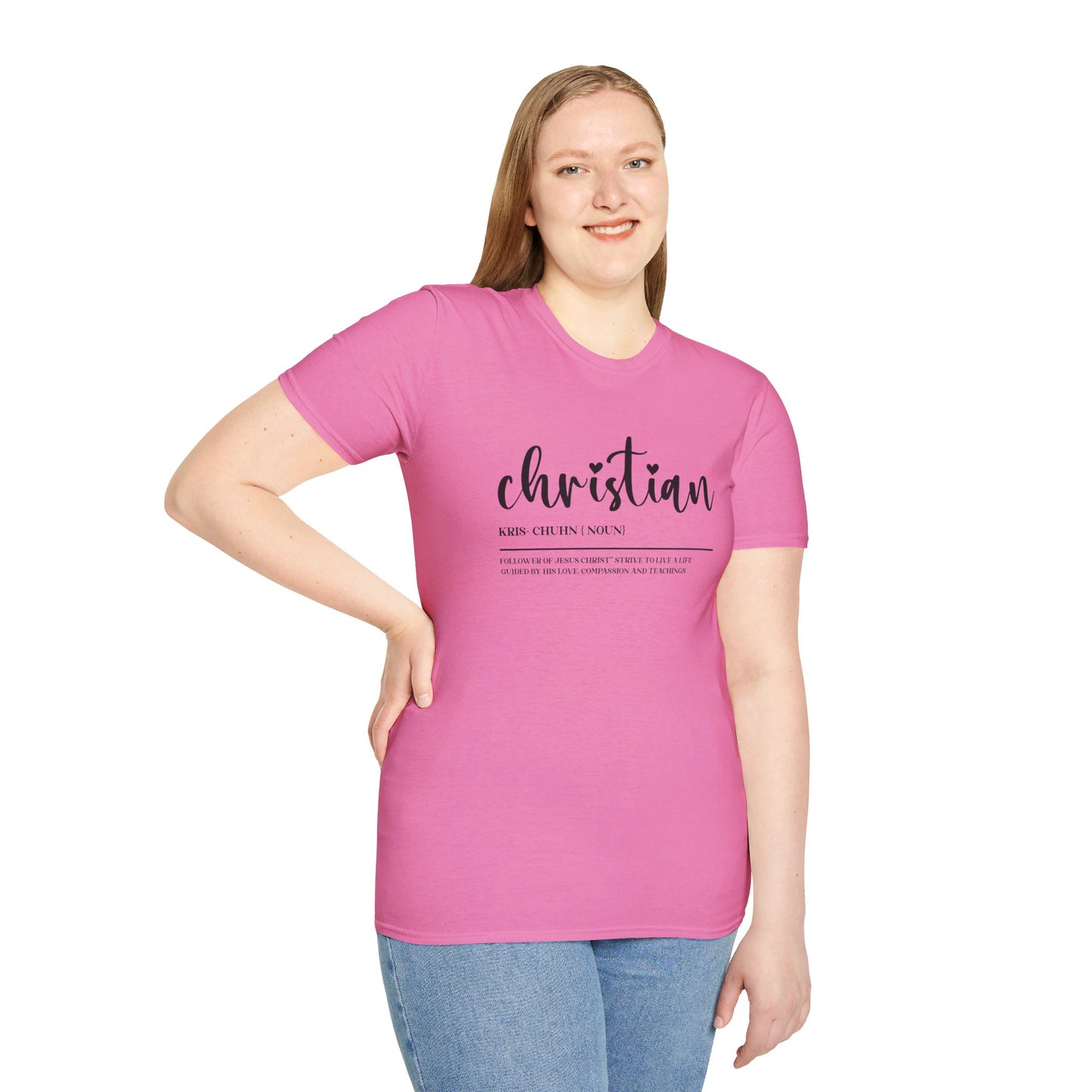 I Am A Christian Follower Of Christ  Christian Unisex T-shirt