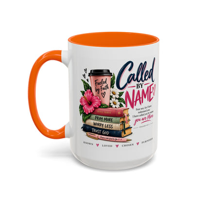Called By Name Coffee Mug — Christian Inspirational Accent Mug (11/15oz)