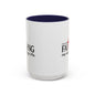 Faith-Inspired Coffee Accent Mug - Motivational Drinkware for Daily Inspiration