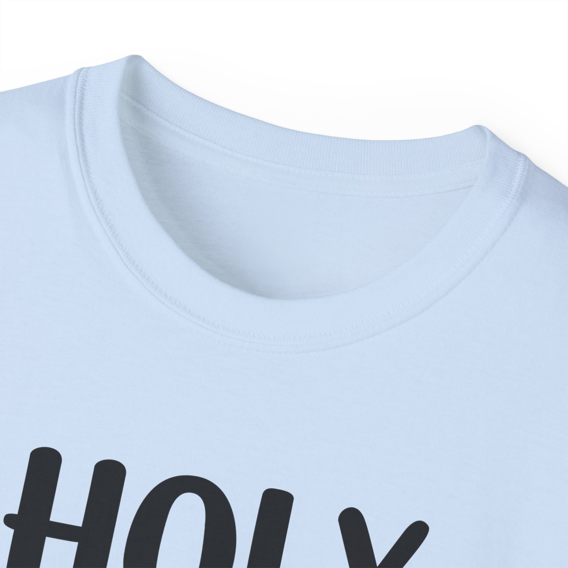 Holy With A Hint Of Hood She Is Strong Unisex Christian Ultra Cotton Tee Printify